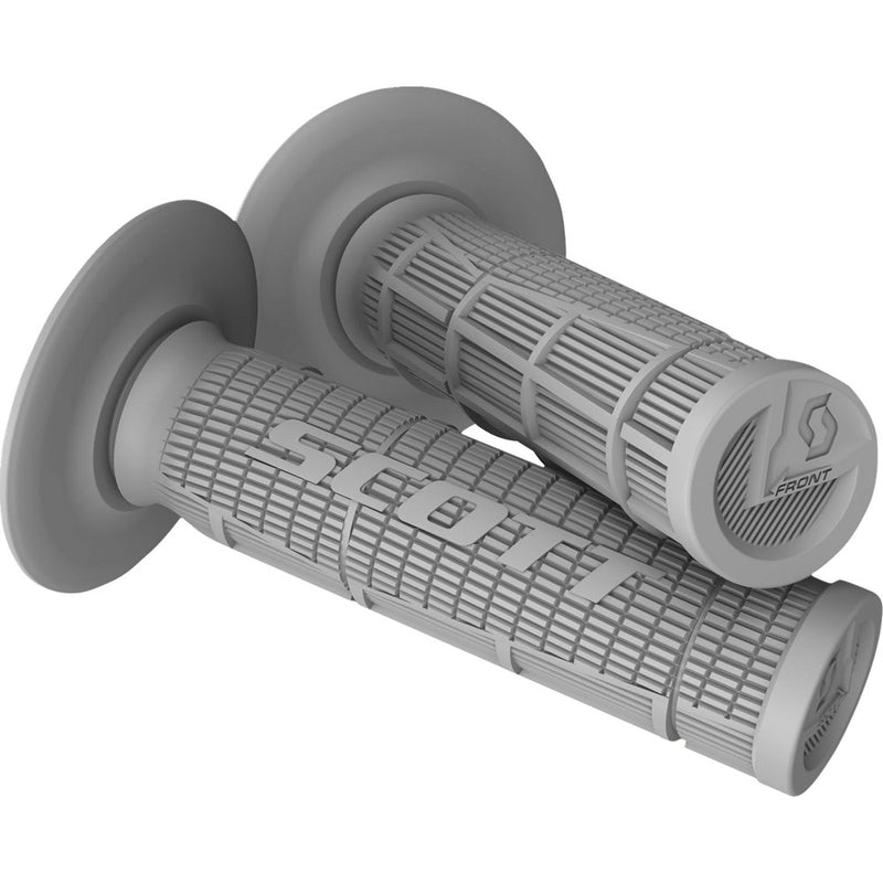 Scott Radial Half Waffle Grips - Gray 233927-0011