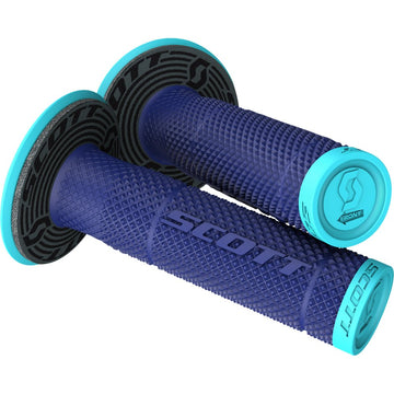 Scott SX II + Donut Grips - Blue/Blue 219624-6012