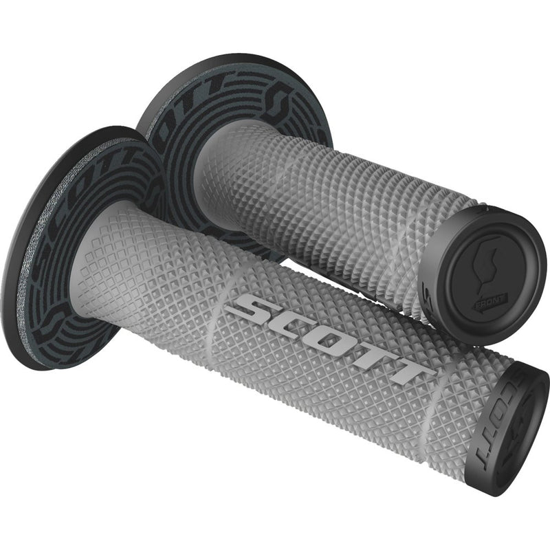 Scott SX II + Donut Grips - Gray/Black 219624-1019