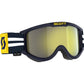 Scott 89X Era Goggle - Blue/White - Yellow Chrome Lens 411703-1006179
