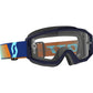Scott Split OTG Goggle - Royal Blue/Orange - Clear Works 285537-7436113