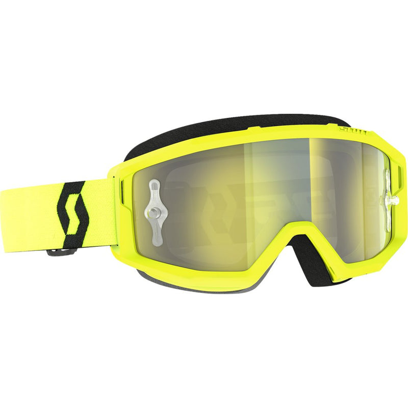 Scott Primal Goggle - Yellow/Black - Yellow Chrome Works Lens 2785971017289