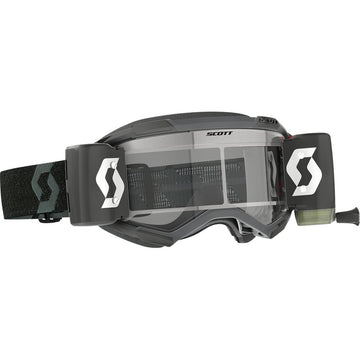 Scott Fury WFS Goggles - Black - Clear Works 278596-0001113