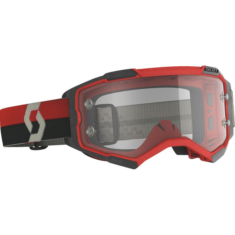 Scott Fury Goggle - Red/Black - Clear Works Lens 274514-1018113