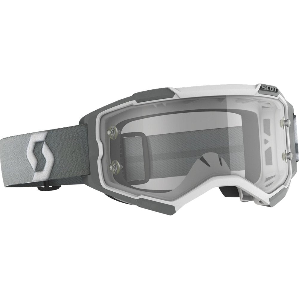 Scott Fury Goggle - White/Gray - Clear Works Lens 274514-1039113