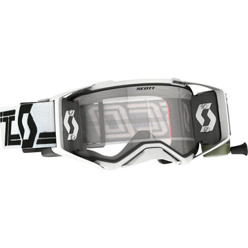 Scott Prospect Super WFS Goggles - White/Black - Clear Works 278595-1035113