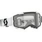 Scott Fury Goggle - Premium Black/White - Clear 274514-7702113