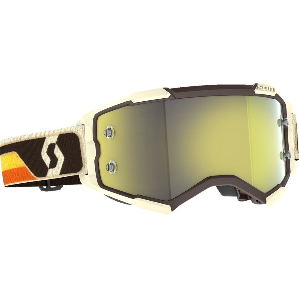 Scott Fury Goggle - Brown/Beige - Yellow Chrome 272828-7699289
