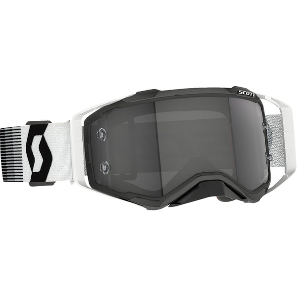 Scott Prospect Sand Dust Goggle - Premium Black/White - Light Sensitive Gray 272826-7702327
