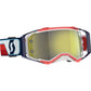 Scott Prospect Goggle - Red/White - Yellow Chrome Works Lens 272821-1005289