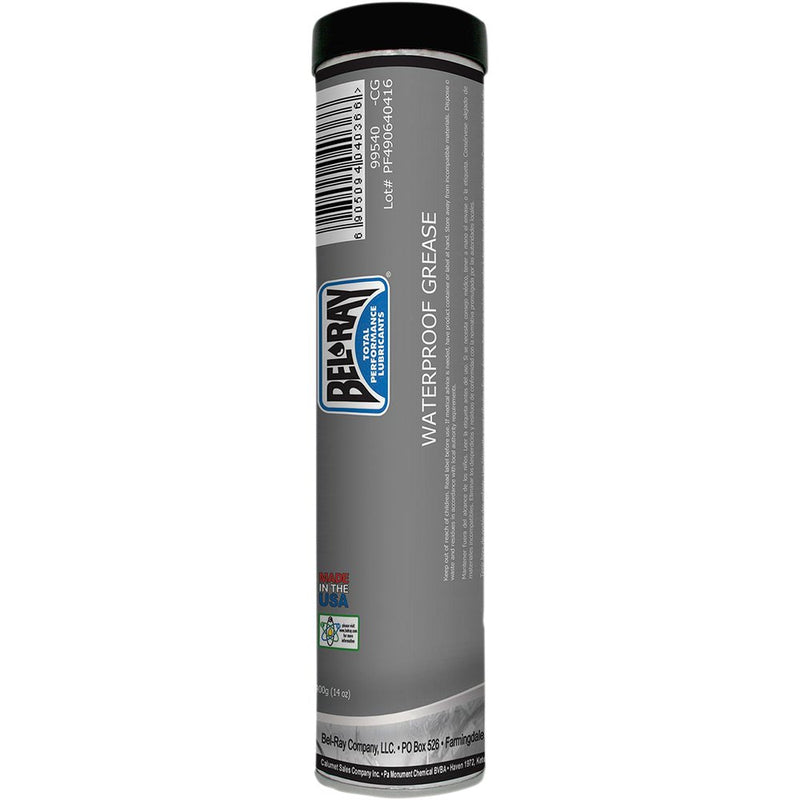 Bel-Ray Waterproof Grease - 14 oz. net wt. - Cartridge 301293150235