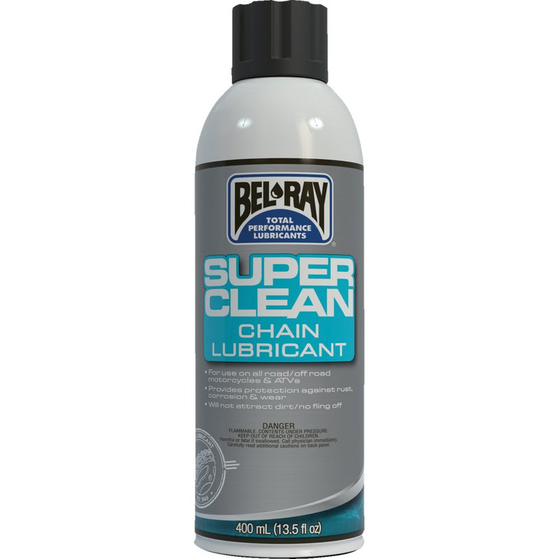 Bel-Ray Super Clean Chain Lube - 400ml - Aerosol 99470-A400W
