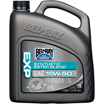 Bel-Ray EXP Synthetic Blend 4T Oil - 15W-50 - 4L 99130-B4LW
