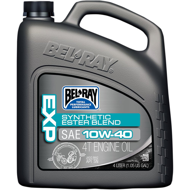 Bel-Ray EXP Synthetic Blend 4T Oil - 10W-40 - 4L 99120-B4LW