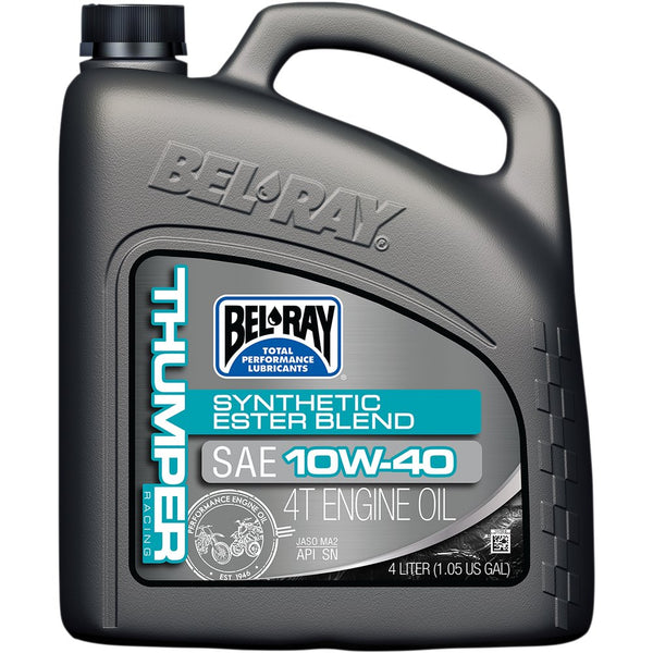 Bel-Ray Thumper Synthetic Blend 4T Oil - 10W-40 - 4L 99520-B4LW