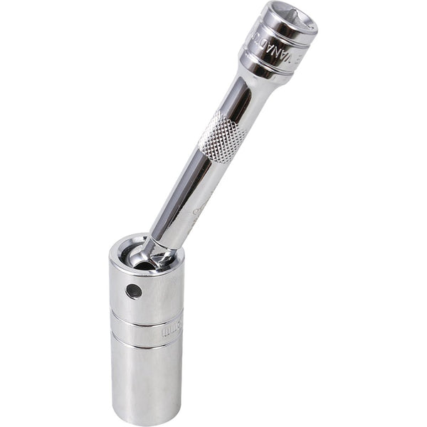 Bikeservice Spark Plug Socket - Joint/Magnetic - 3/8