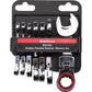 Bikeservice Flex-Head Wrench - 8-piece BS7352