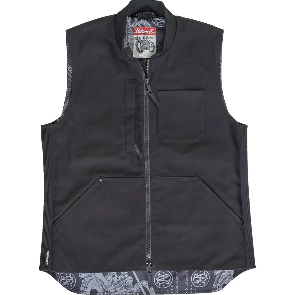 Biltwell 4 Speed Vest - Black - 2XL 8150-119-006