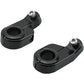 Biltwell O/S Speed Clamps - Black Electroplated - Angled 6903-201