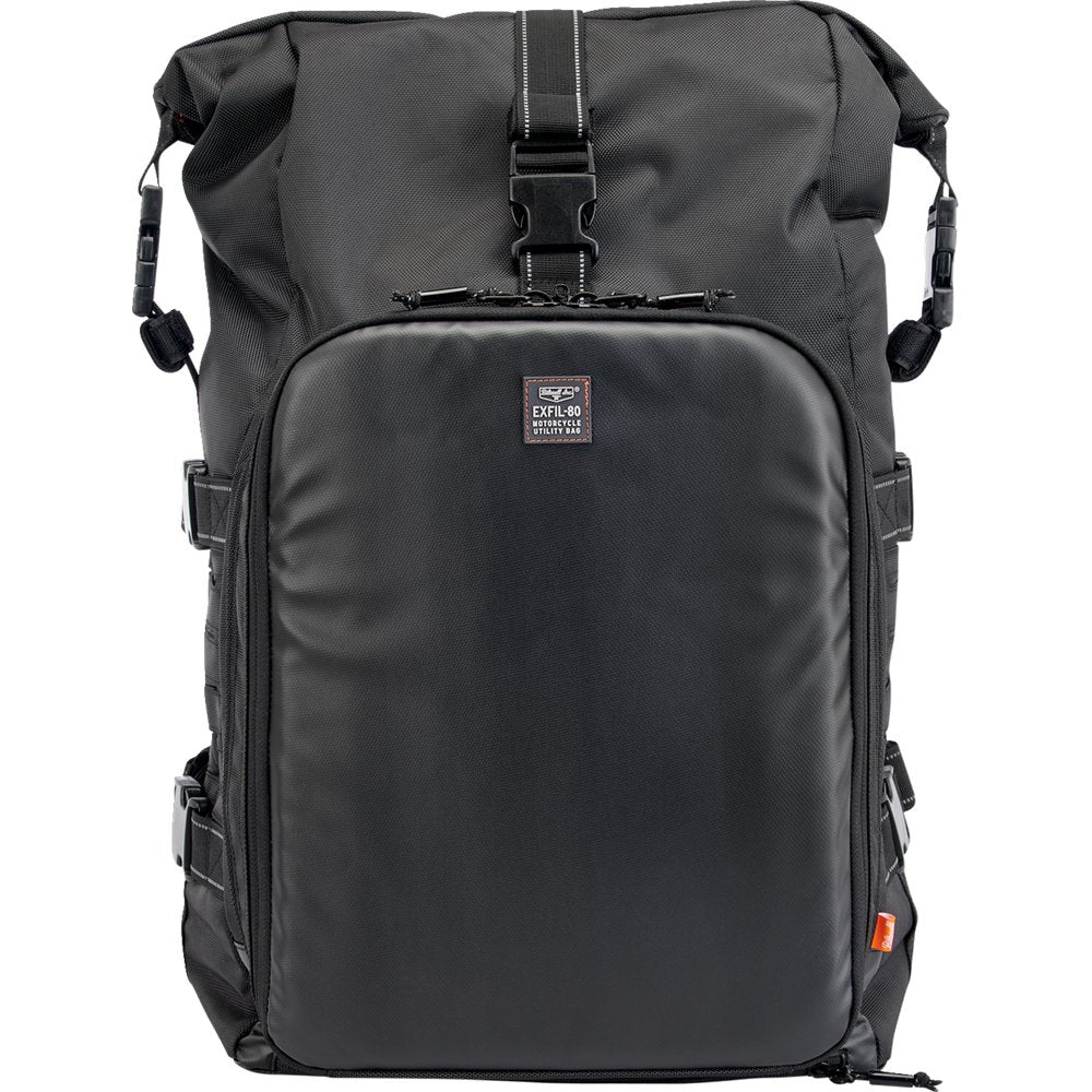 Biltwell EXFIL-80 Motorcycle Bag - Gen 2 - Black 3014-01