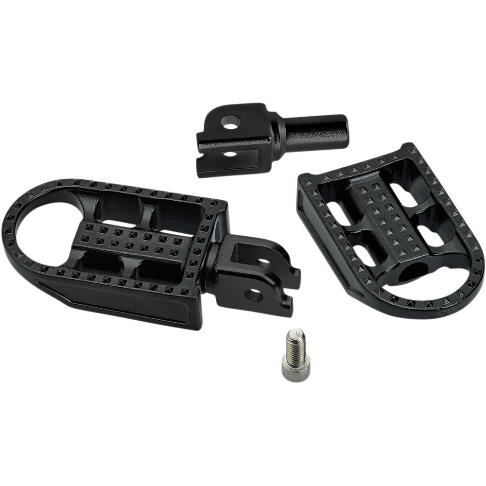 Biltwell Mushman Footpegs - Step - Black Electroplated 7002-201-03