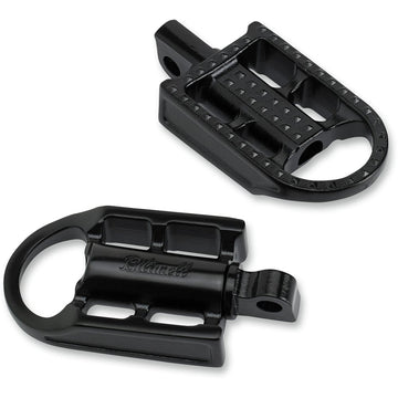 Biltwell Mushman Footpegs - Standard - Black Electroplated 7002-201-01