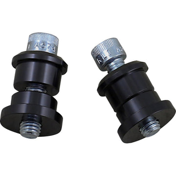 Biltwell Riser Bushings - Solid - Black 6908-201