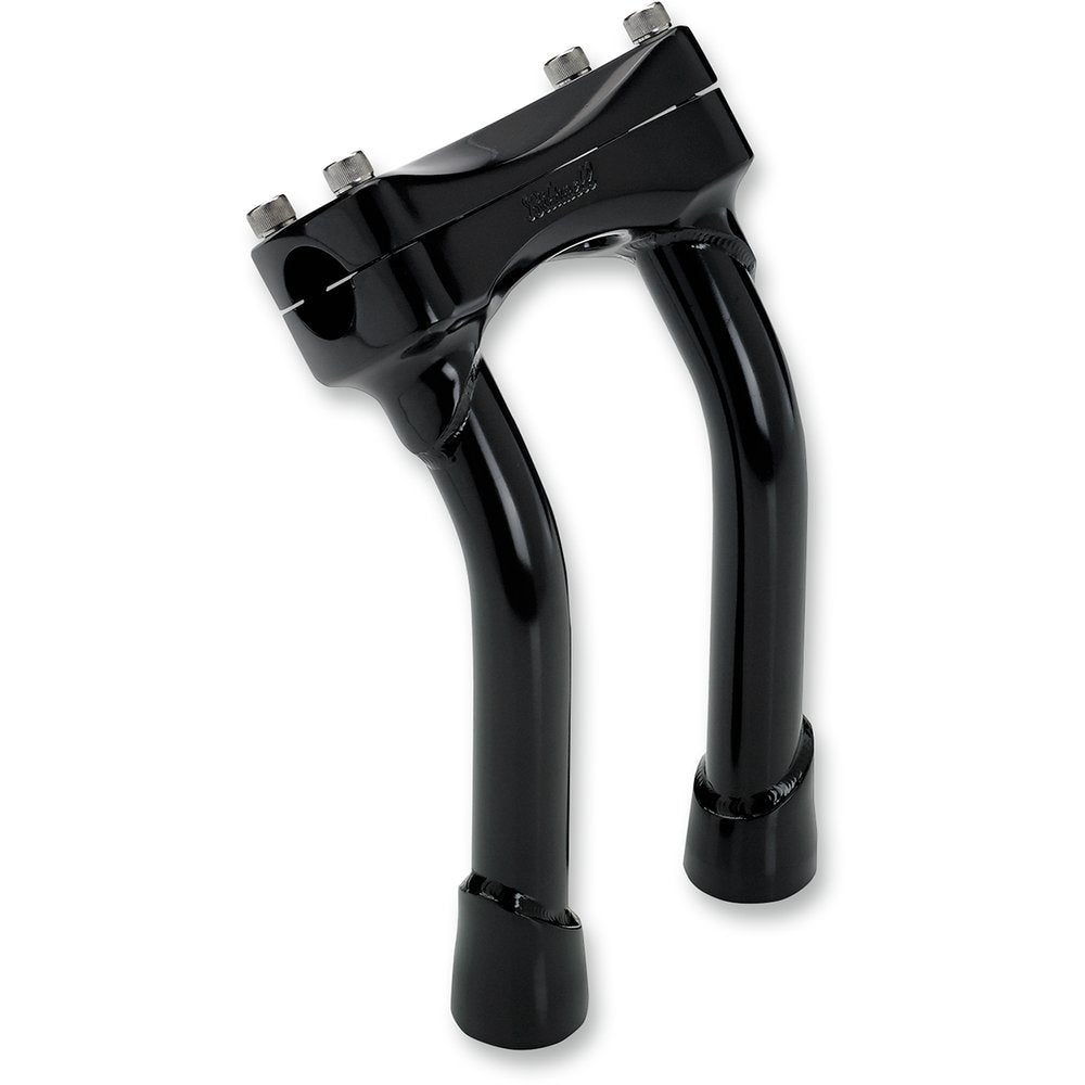Biltwell Murdock Handlebar Risers - Pullback - 8" - Black 6404-201-08