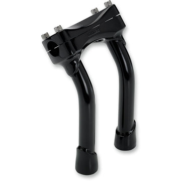 Biltwell Murdock Handlebar Risers - Pullback - 8" - Black 6404-201-08