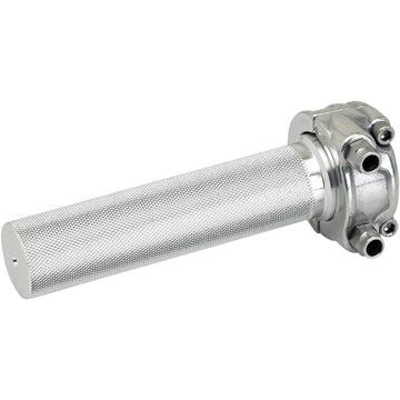 Biltwell 1" Whiskey Throttle Assembly - Dual Cable - Polished 6602-303-01