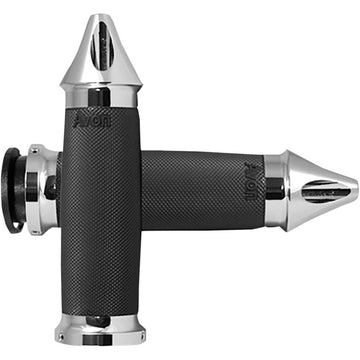 Avon Grips Custom Contour Grips - Spike - Indian - Chrome IN-TO-CC-85-CSP