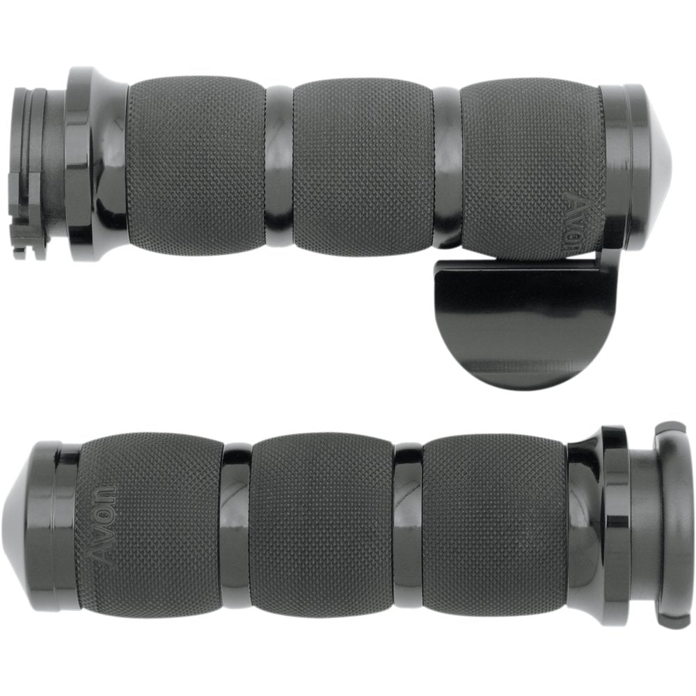 Avon Grips 3-Ring Air Cushioned Grips - Throttle Boss - Anodized AIR-90-ANO-BOSS
