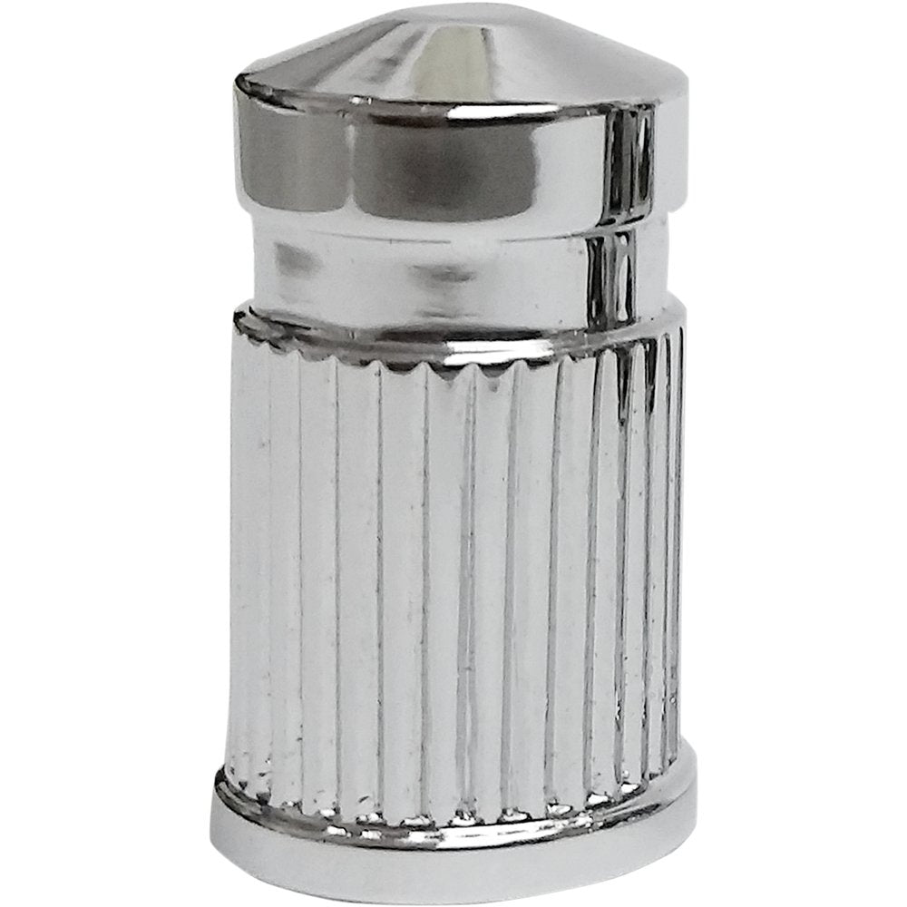 Avon Grips Valve Stem Cap - Round - Chrome SVC-307-CH