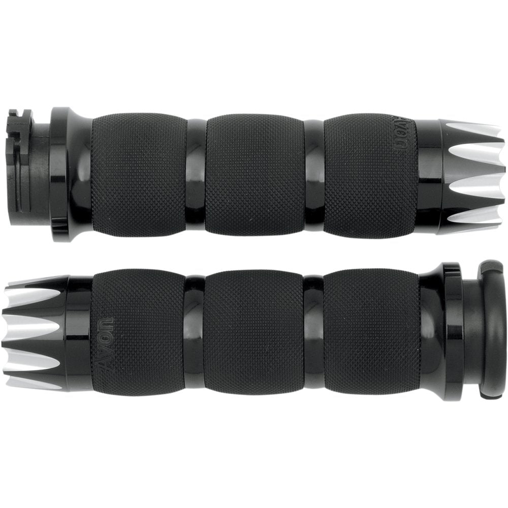 Avon Grips Excalibur Air Cushioned Grips - Black AIR-90-ANO-EX