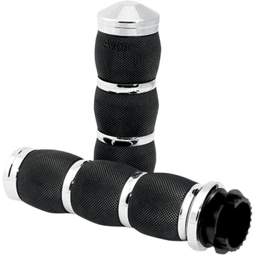 Avon Grips 3-Ring Air Cushioned Grips - 7/8" - Chrome SB-AIR-90-CH