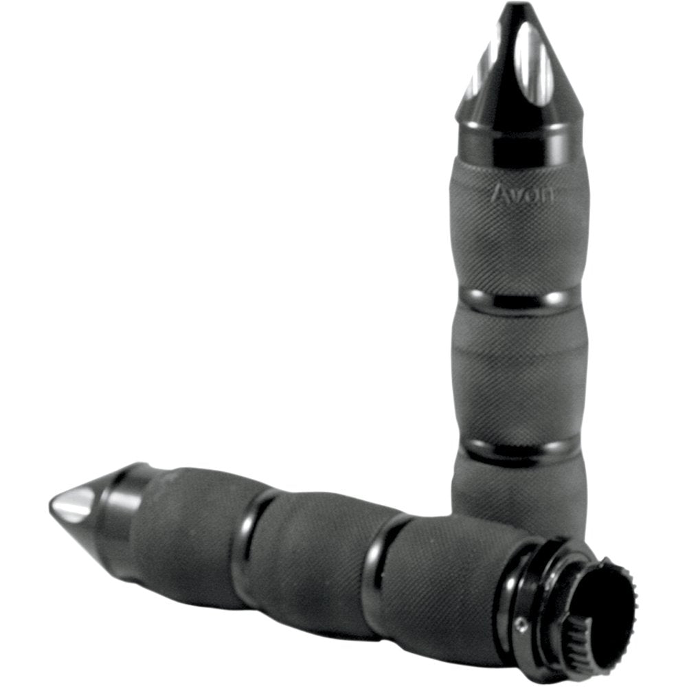 Avon Grips Spike Air Cushioned Grips - Touring - Black MT-AIR-90-AN-SP