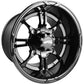 AMS Roll'n 108 Wheel - Rear - Black - 14x10 - 4/137 0230-0862
