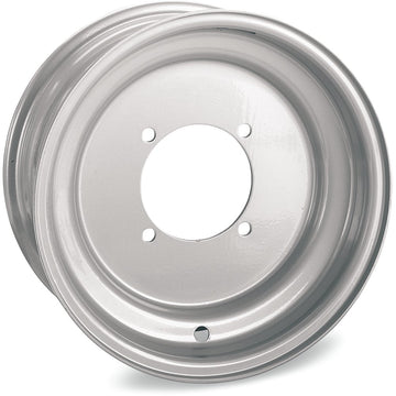 AMS Steel Wheel - Front - Chrome - 10x5 - 4/110 - 3+2 0513-697