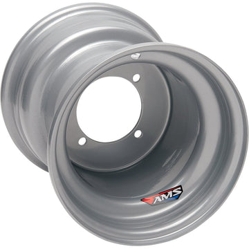 AMS Steel Wheel - Rear - Chrome - 9x9 - 4/115 - 3+6 9923-697