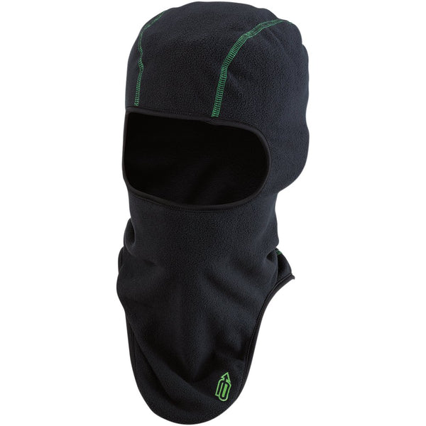 Arctiva Balaclava Fleece - Black/Green - Large/XL 2503-0364