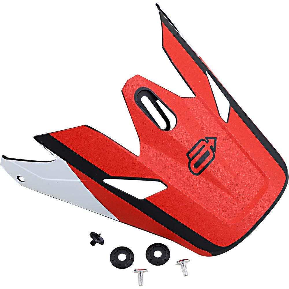 Arctiva Rise Visor Kit - Cambio - Black/Red 0132-1456