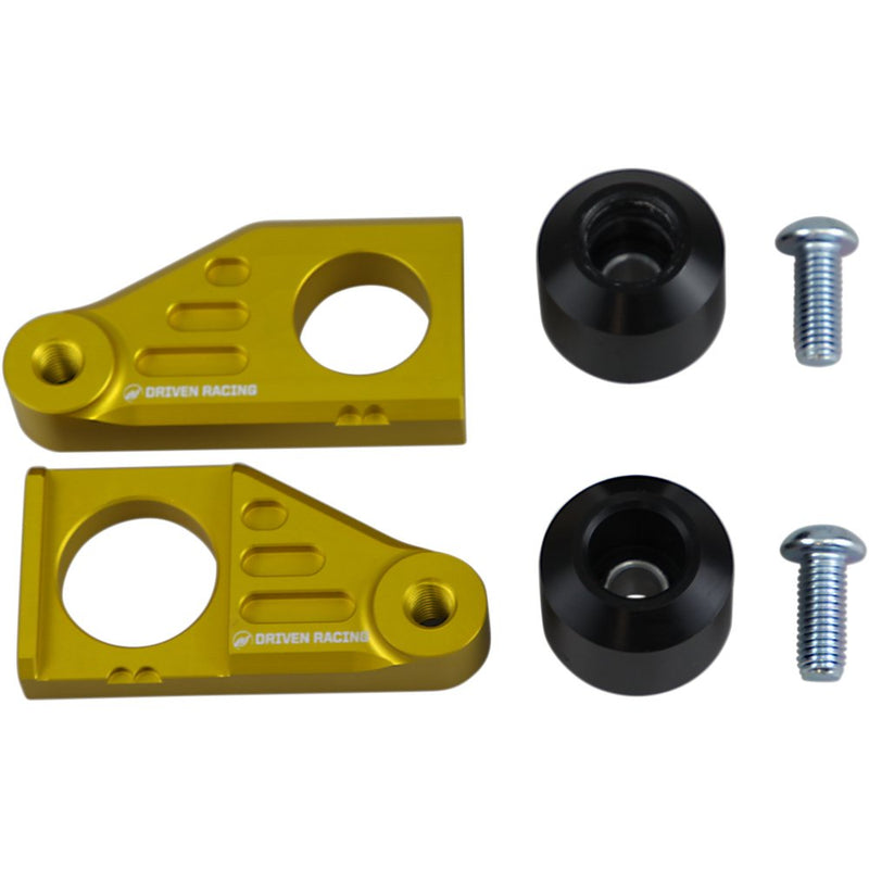 Driven Racing Axle Block Sliders - Honda - Gold DRAX-120-GD
