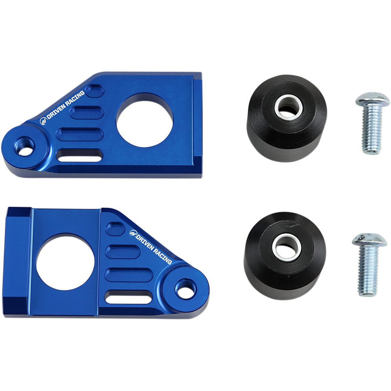 Driven Racing Axle Block Sliders - Suzuki - Blue DRAX-119-BL