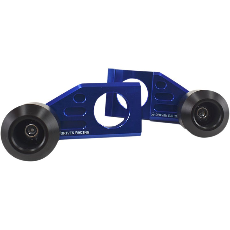 Driven Racing Axle Block Sliders - Yamaha - Blue DRAX-118-BL