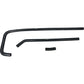 Moose Offroad Replacement Radiator Hose Kit - Black - Polaris 400 100-0013-PU