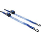 Moose Offroad Retractable Ratcheting Straps - 2" x 10' - Blue 3920-0539