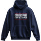 Moose Offroad Youth All-American Hoodie - Navy - Large 3052-0700
