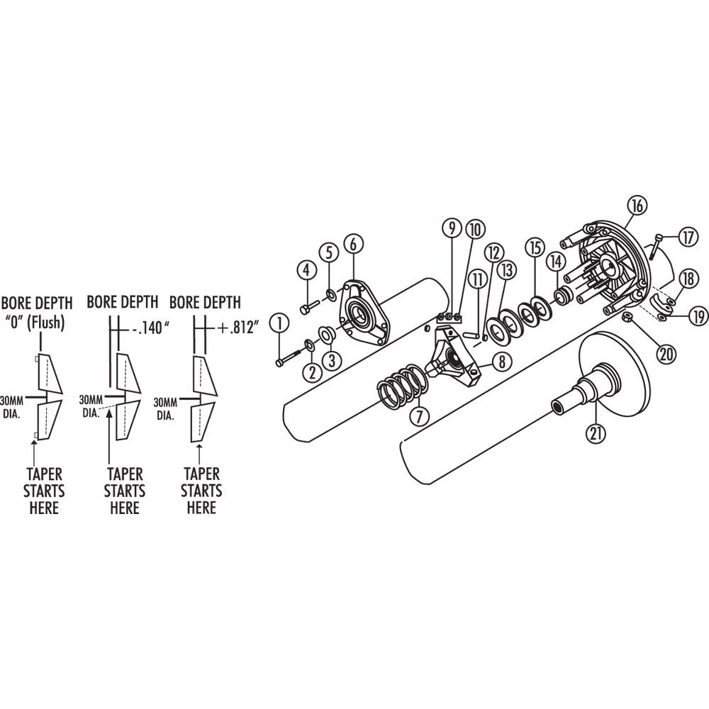 Comet Roller Kit 204360A