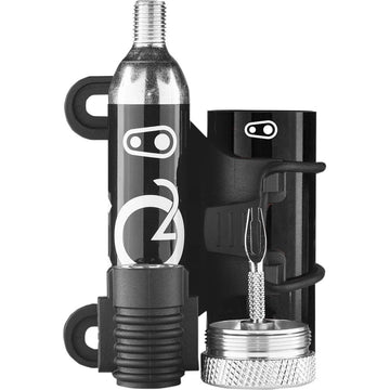 Crankbrothers Cigar Tool Plug Kit & CO2 Head - Black/Silver 16570