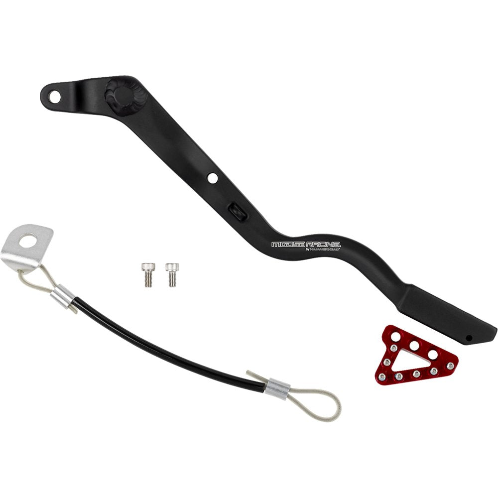 Moose Offroad Brake Pedal - Red 82-0114-21-10
